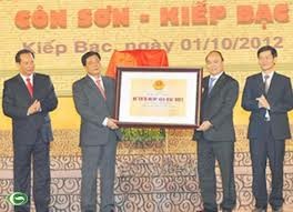 Remise du certificat de patrimoine national spécial pour Con Son-Kiep Bac - ảnh 1